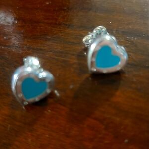 Tiffany heart earrings